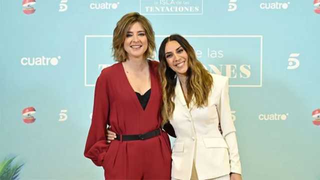 Sandra Barneda y Mónica Naranjo en la presentación del reality. (Foto: Mediaset)