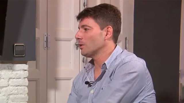Fran Álvarez durante su última entrevista con Aurelio Manzano en Telecinco. (Foto: Mediaset)