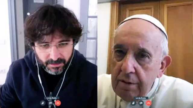 Segunda entrevista de Évole al Papa. (Foto: La Sexta)