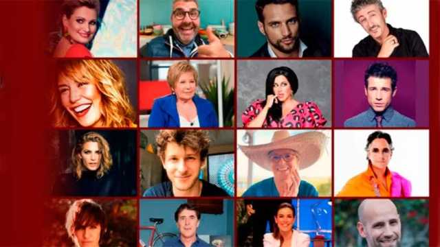 Los 16 nuevos aspirantes a ganar MasterChef Celebrity. (Foto: RTVE)
