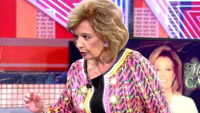 María Teresa no admitió ni una crítica a Edmundo Arrocet. (Foto: Telecinco)
