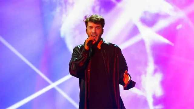 Blas Cantó, durante los ensayos de Destino Eurovisión. (Foto: RTVE)