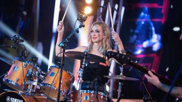 Kira Miró, a la batería, se convirtió en la primera ganadora de El Desafío. (Foto: Antena 3)