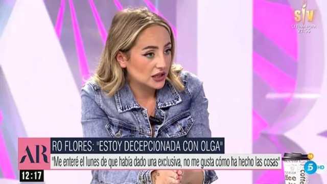 Rocío Flores habló claro de su relación con Olga Moreno. (Foto: Telecinco)